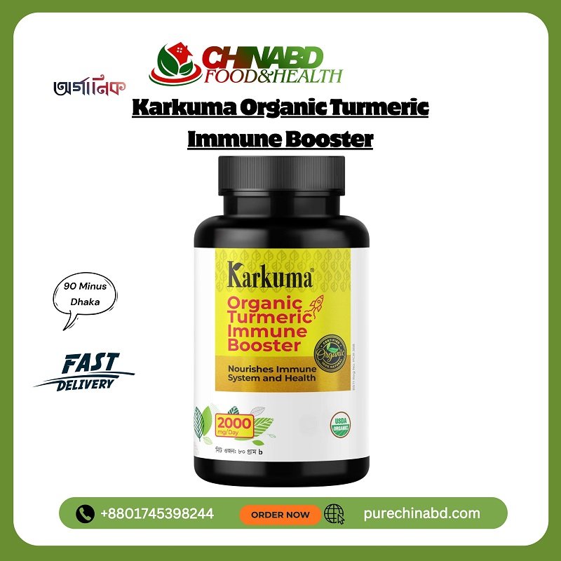 Karkuma Organic Turmeric Immune Booster natural turmeric powder for immunity support